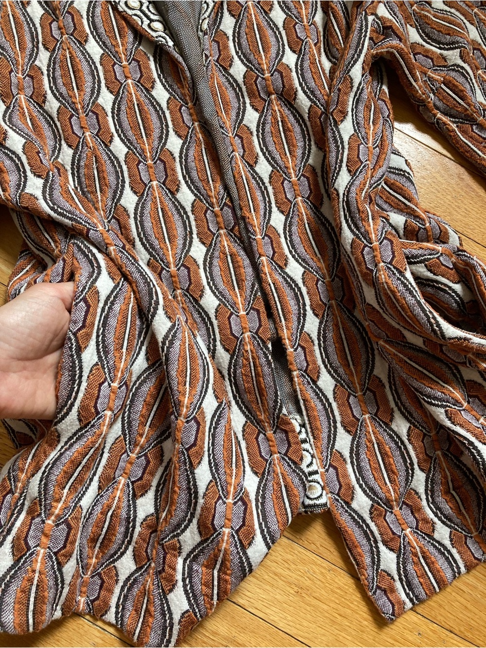 H&M Geometric Pattern Jacket - Picture 5 of 10